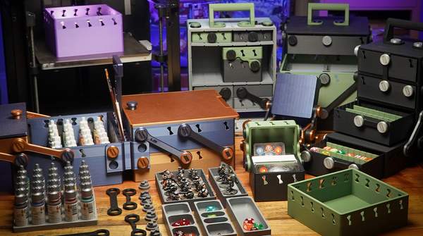 For Miniature Painters: Building the Dream Paint Station with Modi Boxi's Rack STLs