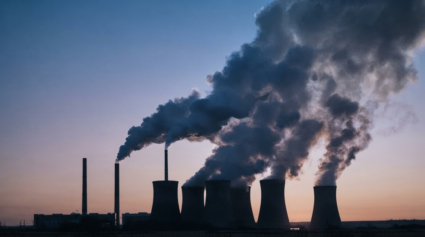 Editorial illustration for Why Tiny Atmospheric Particles Create Major Climate Model Uncertainty